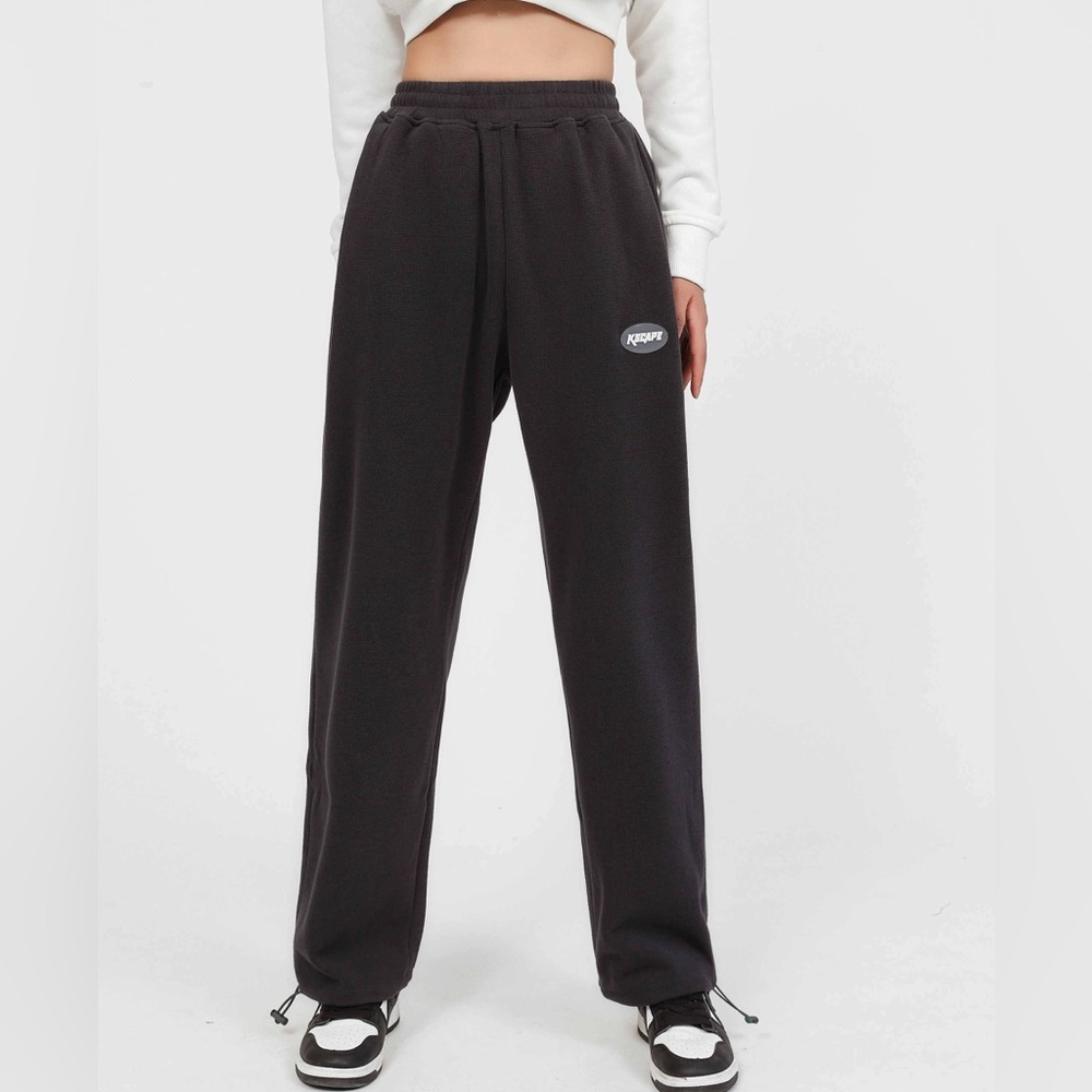Dark Gray Sweatpants Adjustable
